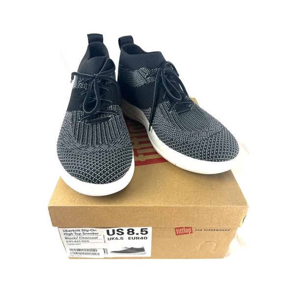 Fitflop Uberknit Slip-On High top Sneaker, Women;s Size 8.5 - Picture 2 of 10